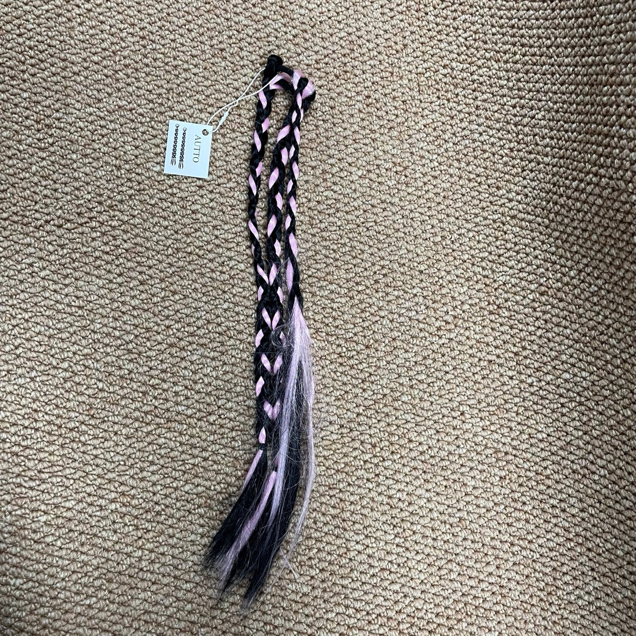 AUTTO Braiding Hair Extensions for Women 24 Inch 3Pcs Synthetic Jumbo Braid Hair Extension Profession Crochet Hair Extensions for Box Braids