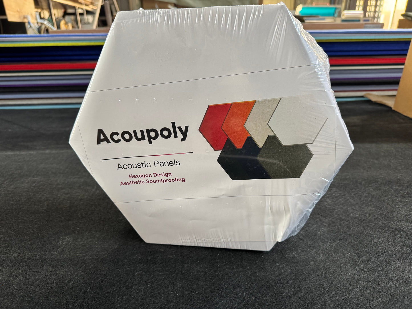 Acoupoly 8 Pack Acoustic Foam Panels Soundproofing Absorbing High Density Noise Cancel