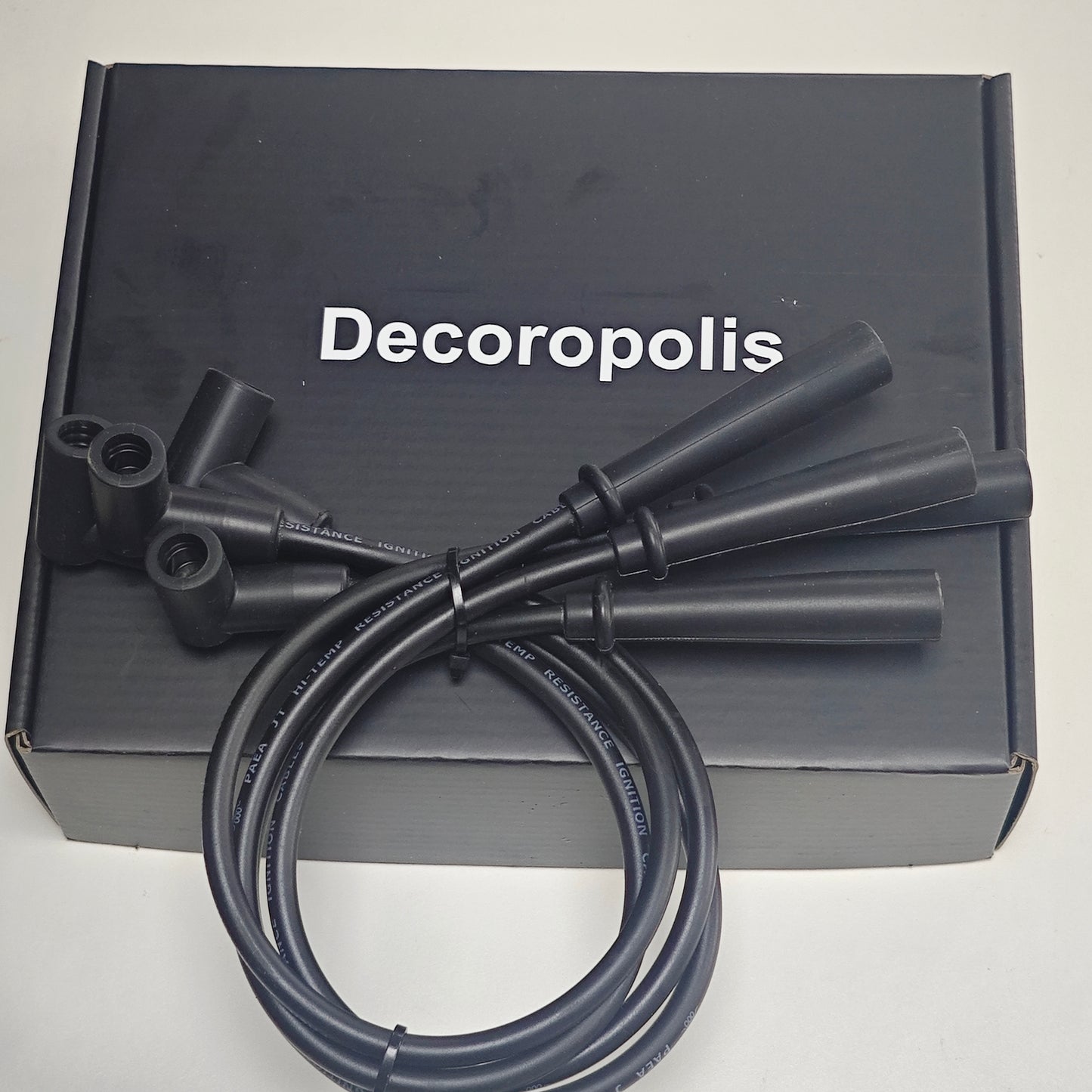 Decoropolis Spark Plug Wire Set 9mm Blue Ignition Wire Replacement for Ford F-150 F150 Mustang