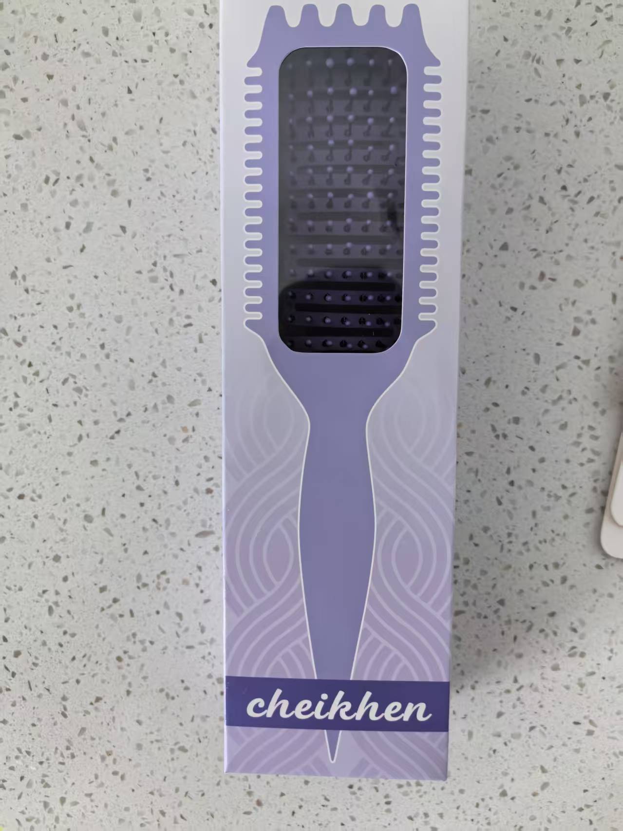 cheikhen Curl Defining Brush, Curly Hair Brush,Vented Hair Brush for Detangling, Shaping and Defining Curls For Women and Men Less Pulling