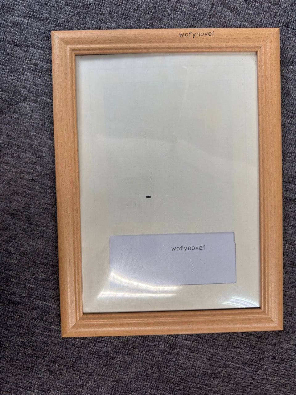 wofynovel 8x10 Picture Frames Solid Oak Wood with Mat Photo Frames for Tabletop or Wall
