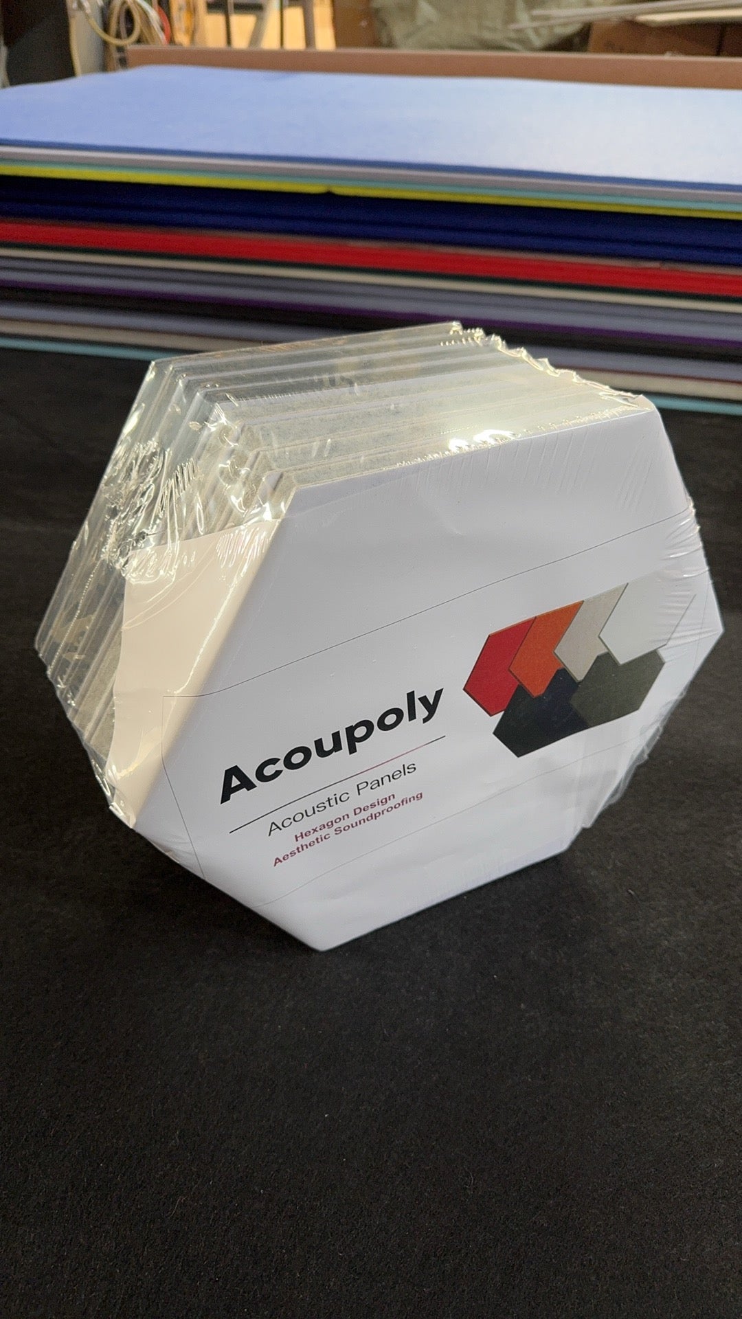Acoupoly 8 Pack Acoustic Foam Panels Soundproofing Absorbing High Density Noise Cancel