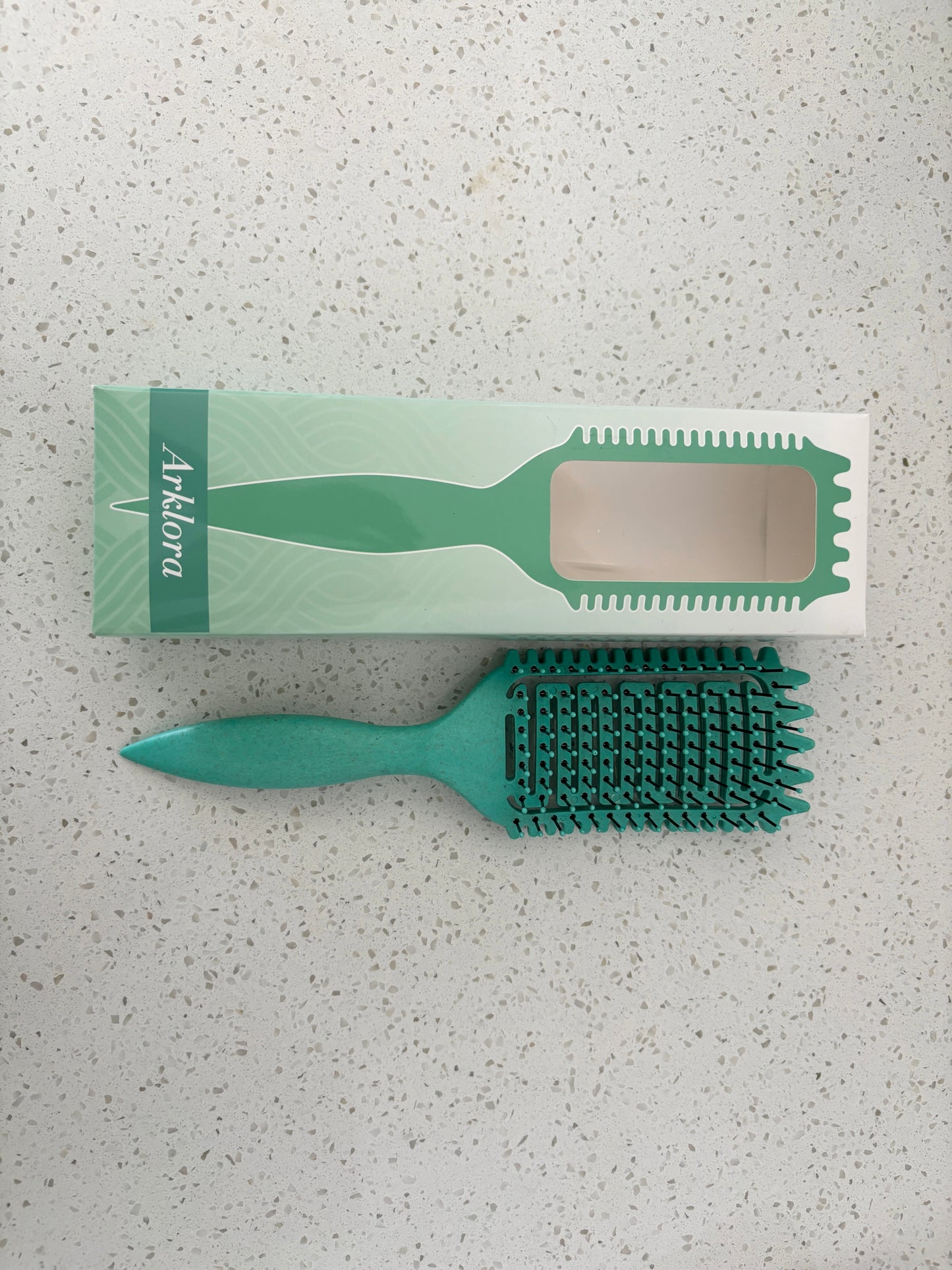 Arklora Hair Brush, Professional Curved Vented Brush for Faster Blow Drying for Women, Men, Paddle Detangling Brush for Wet Dry Curly Thick Straight Hair