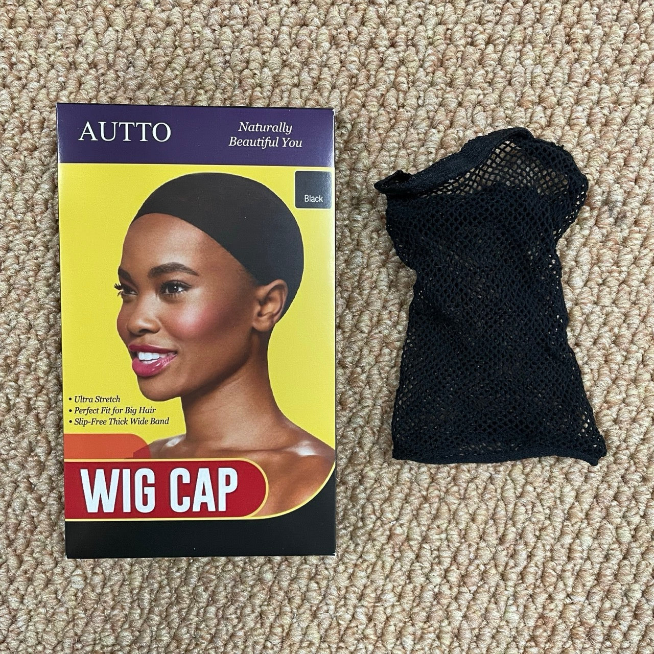 AUTTO Disposable Honeycomb Nylon Hair Nets Breathable- 100Pcs
