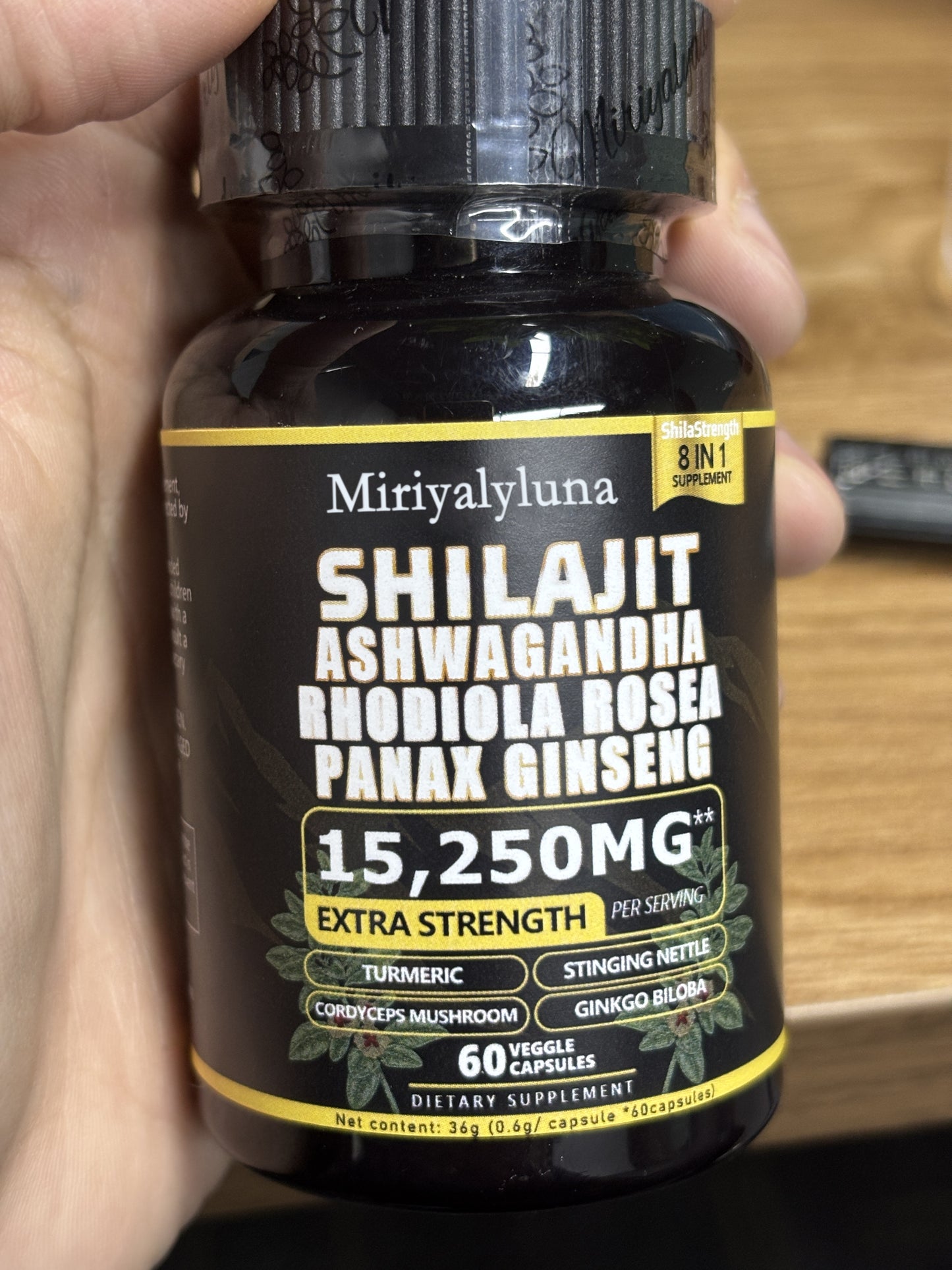 Miriyalyluna Premium Black Seed Oil Capsules - High Potency, Cold Pressed Nigella Sativa Aids in Digestive Health, Immune Support & Brain Function - 60 Count