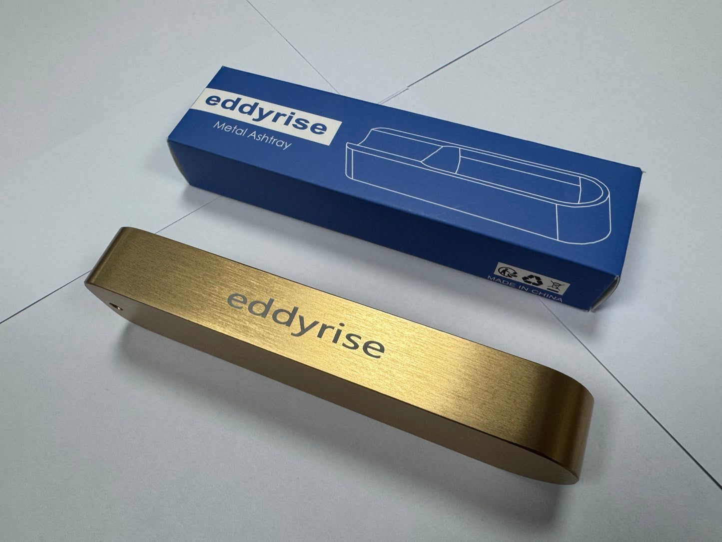 eddyrise Ashtrays, Cigar Ashtrays, outdoor and Home Office Decoration Useful Ashtray, Smoking Lover's Gift