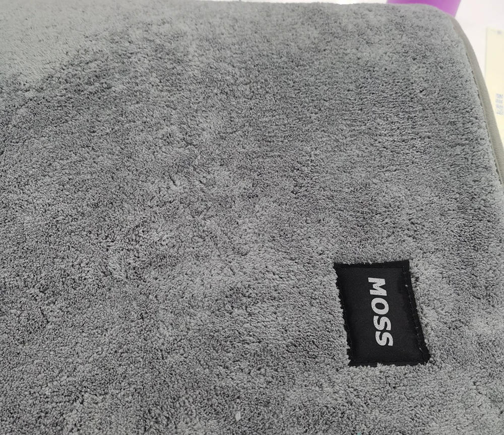 MOSS Bathroom Rugs Plush Bath Mat Set Quick-Dry Soft Chenille Bathroom Mat with Rubber Backing, Absorbent Bathroom Rug Set, Washable Bath Rugs for Bathroom- Bath Mats