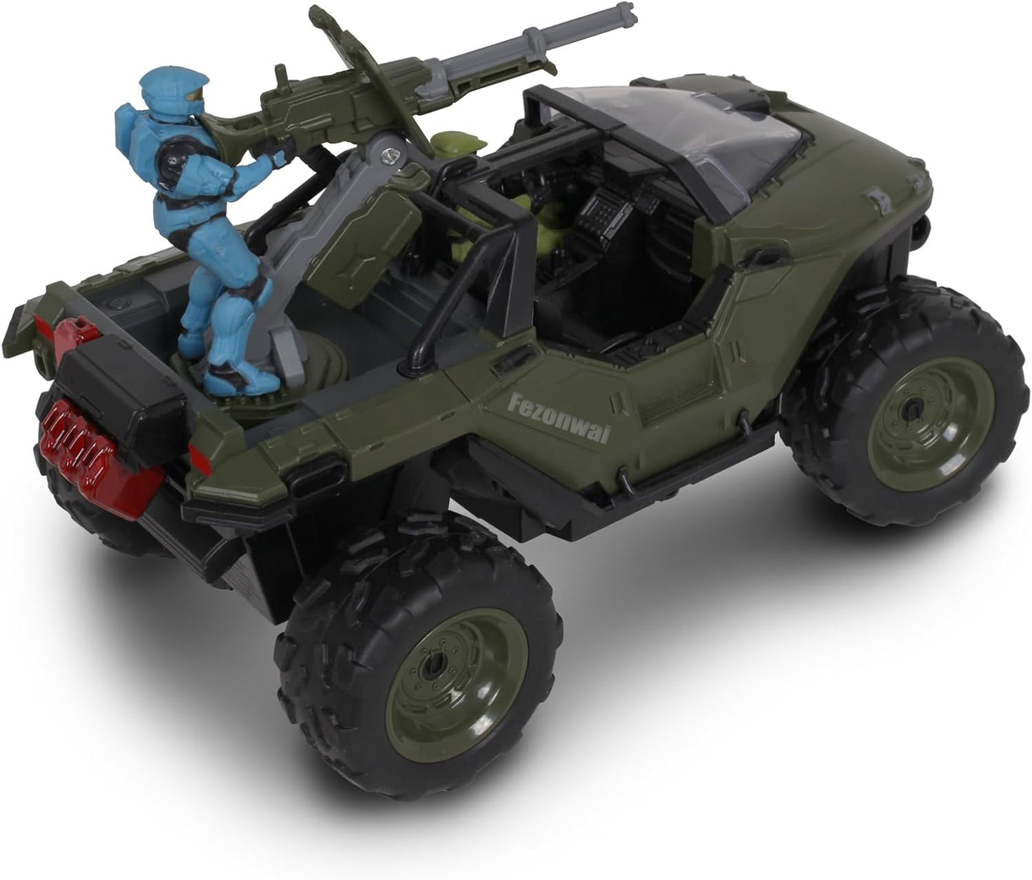 Fezonwai Battle Hog UNSC Warthog -W/Master Chief & Spartan, 2.4 GHz Radio Control