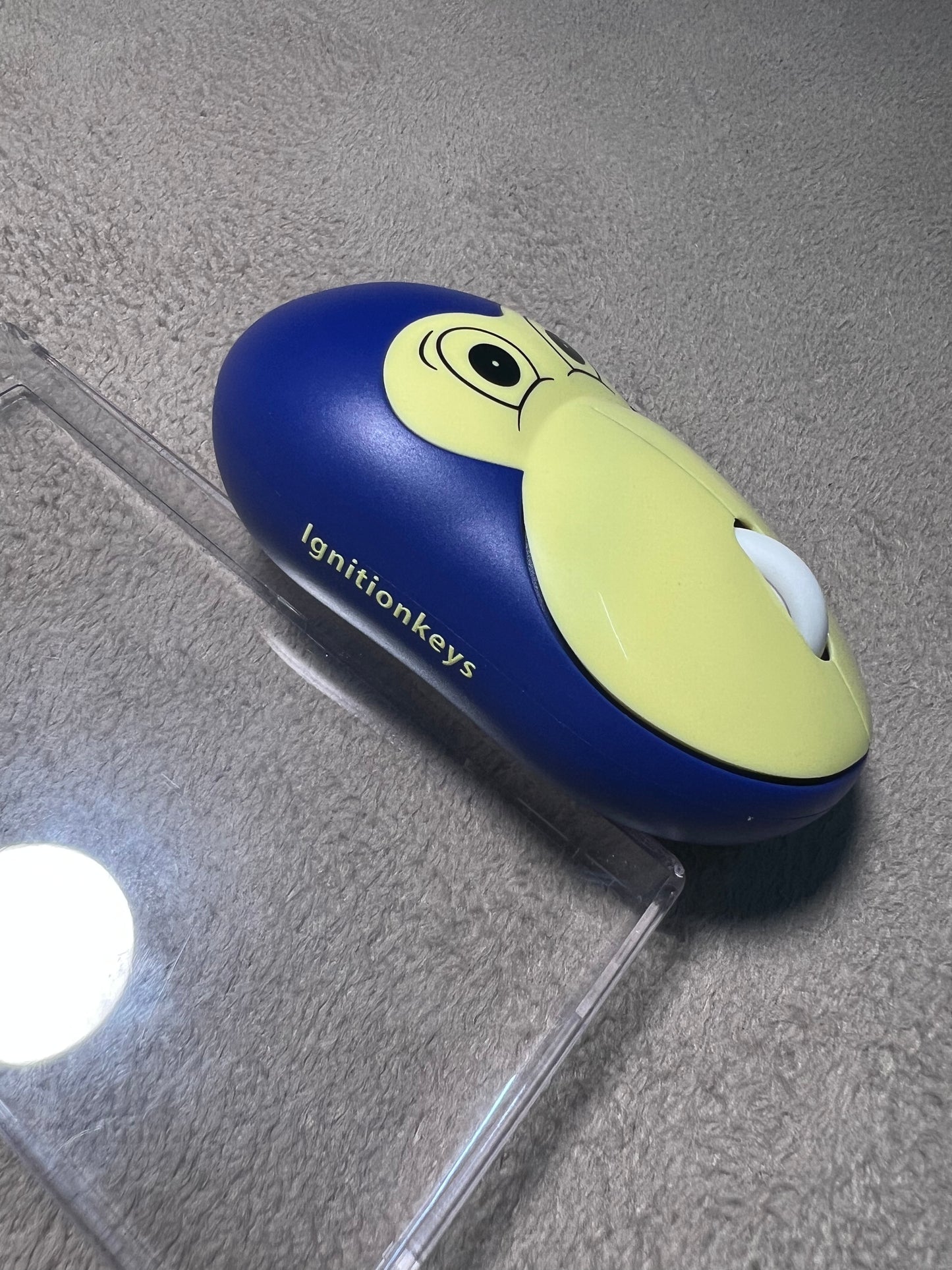 lgnitionkeys Wireless Mouse - 2.4G Slim Portable Computer Mouse with Nano Receiver, Less Noise Mobile Optical Mice for Notebook, PC, Laptop, Desktop