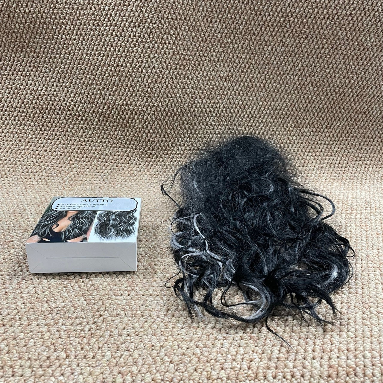 AUTTO Hair Extensions Tape in Extensions Black to Light Silver Grey Silky Straight Double Sided Seamless Skin Weft Hair Extensions 14inch Best Black Tape in Hair Extensions Human Hair