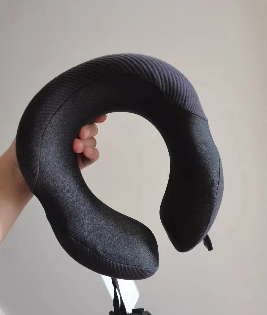AIMBESHIN Travel Pillow - Memory Foam Cervical Neck Pillow for Adults, Kids, Children, Convenient & Portable U Shaped Pillows, Airplane Pillow for Home, Office, Camping, Travelling, Sleeping