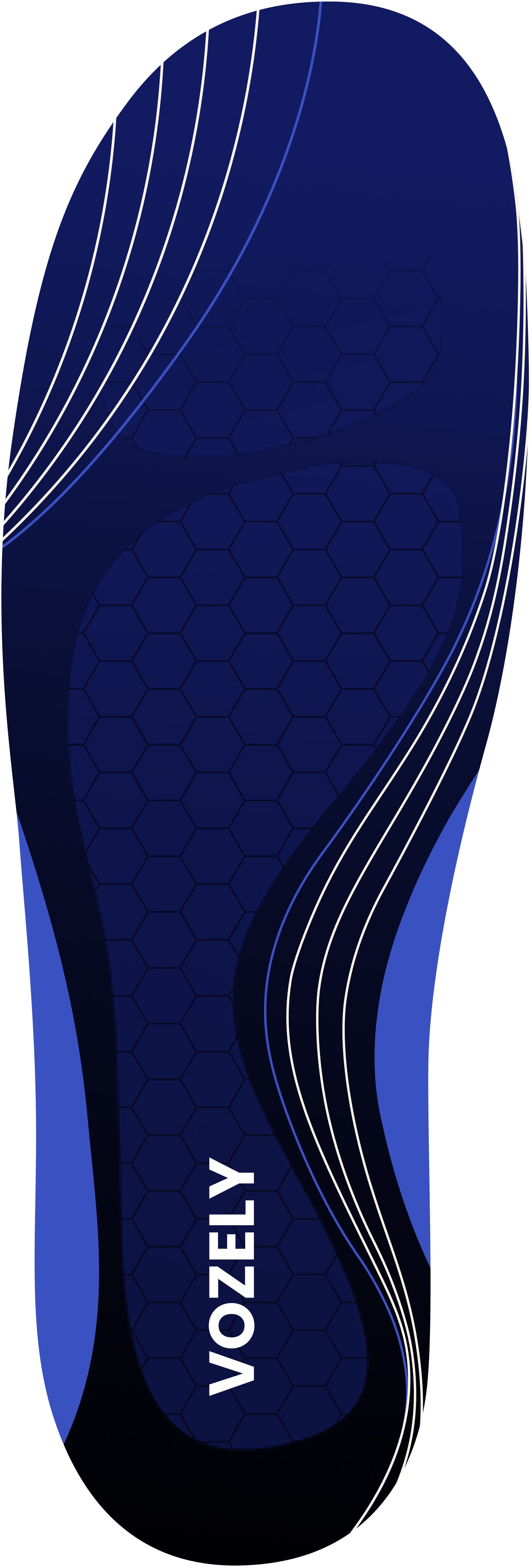 Vozely Energizing Comfort Men’s Everyday Insoles with Massaging Gel - Clinically Proven, All-Day Energy and Comfort Inserts with Patented Triple Gel Design - Shock Absorbing, Arch Support