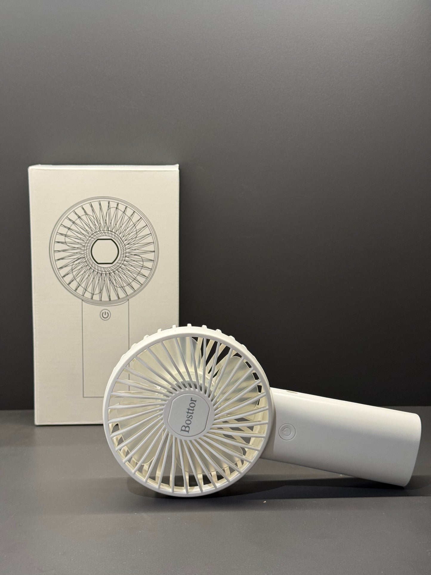 Bosttor High Speed Handheld Mini Fan, Small Pocket Design Personal Fans Portable Rechargeable, 5 Gear Turbo Wind, Summer Essentials for Travel/Camping/Concerts/Commuting
