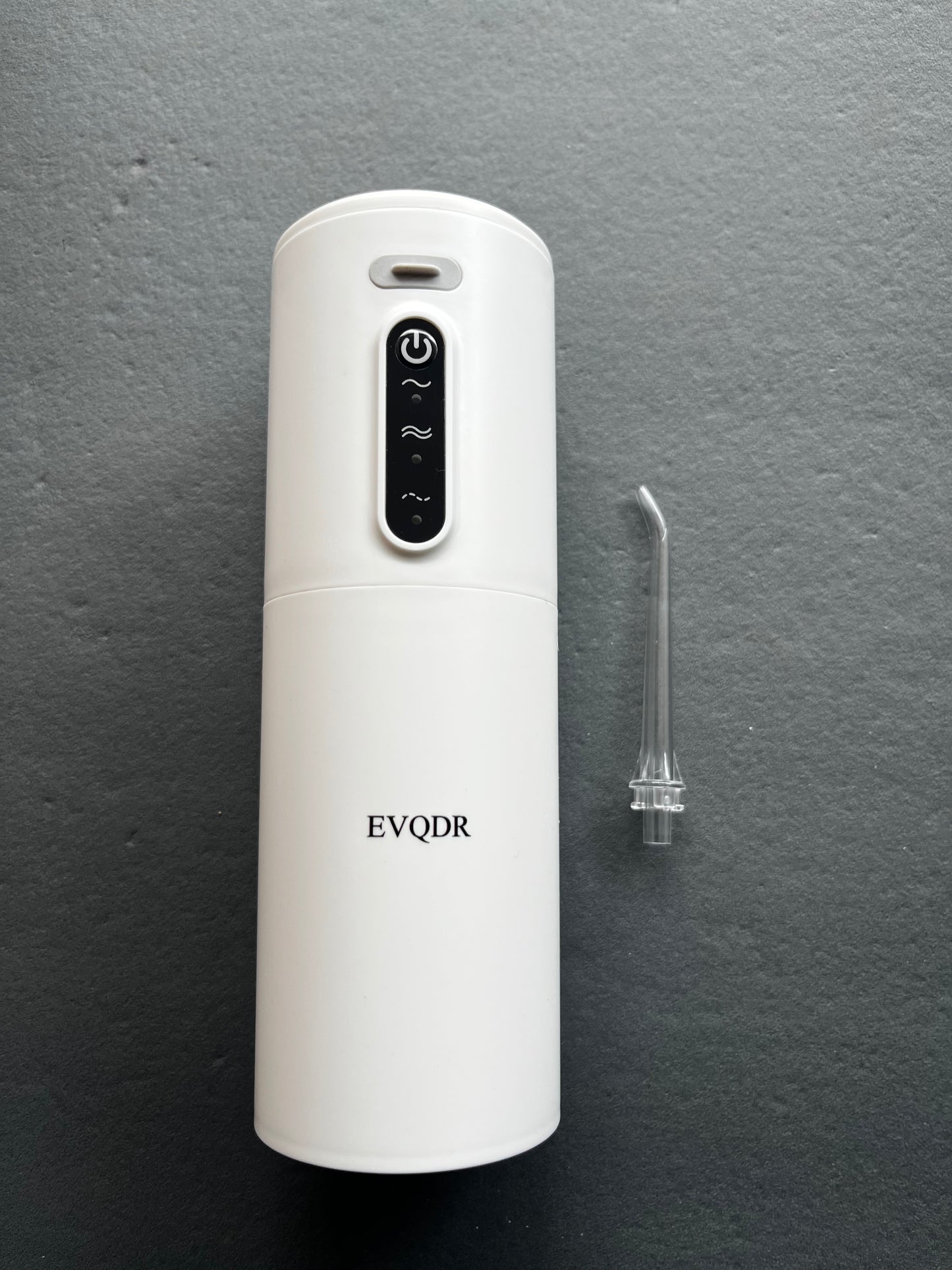 EVQDR Cordless Pulse Rechargeable Portable Water Flosser for Teeth, Gums, Braces Care and Travel, Waterproof, ADA Accepted, White