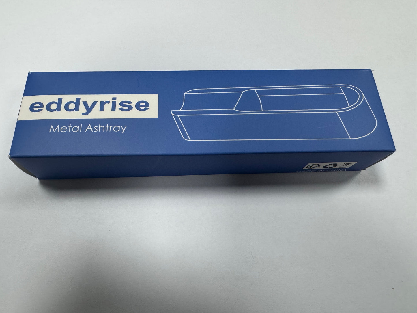 eddyrise Ashtrays, Cigar Ashtrays, outdoor and Home Office Decoration Useful Ashtray, Smoking Lover's Gift