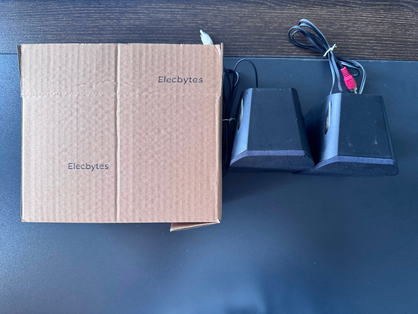 Elecbytes Active Bluetooth 5.0 Bookshelf Speakers – 60W Carbon Fiber Speaker Unit
