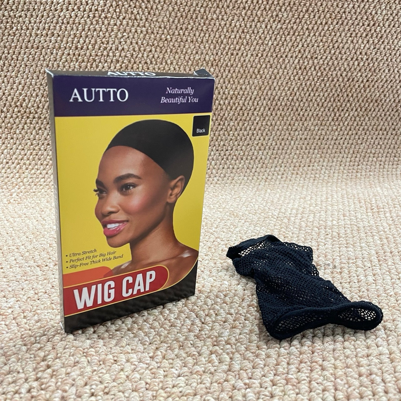 AUTTO Disposable Honeycomb Nylon Hair Nets Breathable- 100Pcs