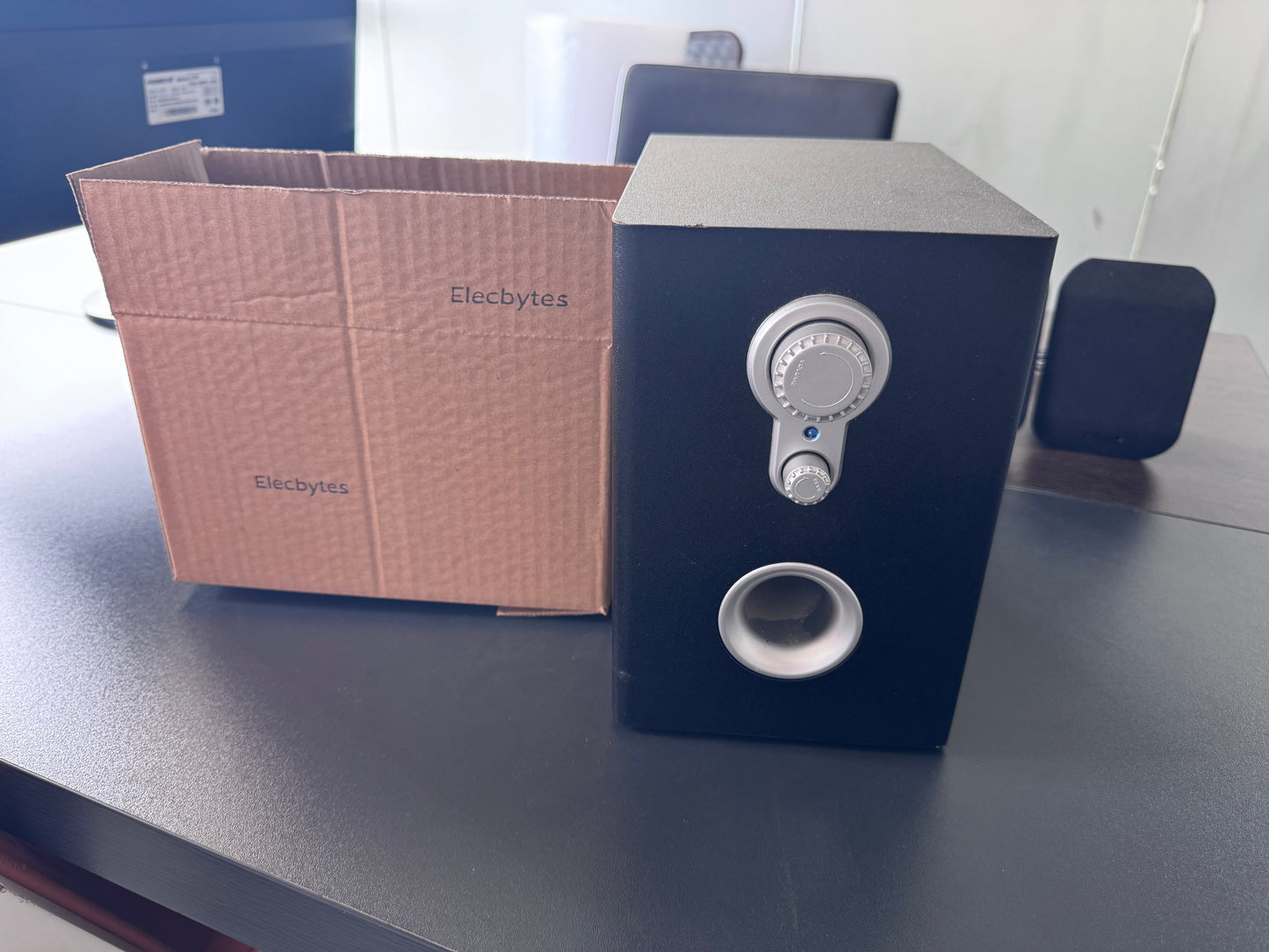 Elecbytes Active Monitor Speakers for Near Field Music Production, Bluetooth 5.3 Wireless Computer PC Monitor Gaming Bookshelf Speakers