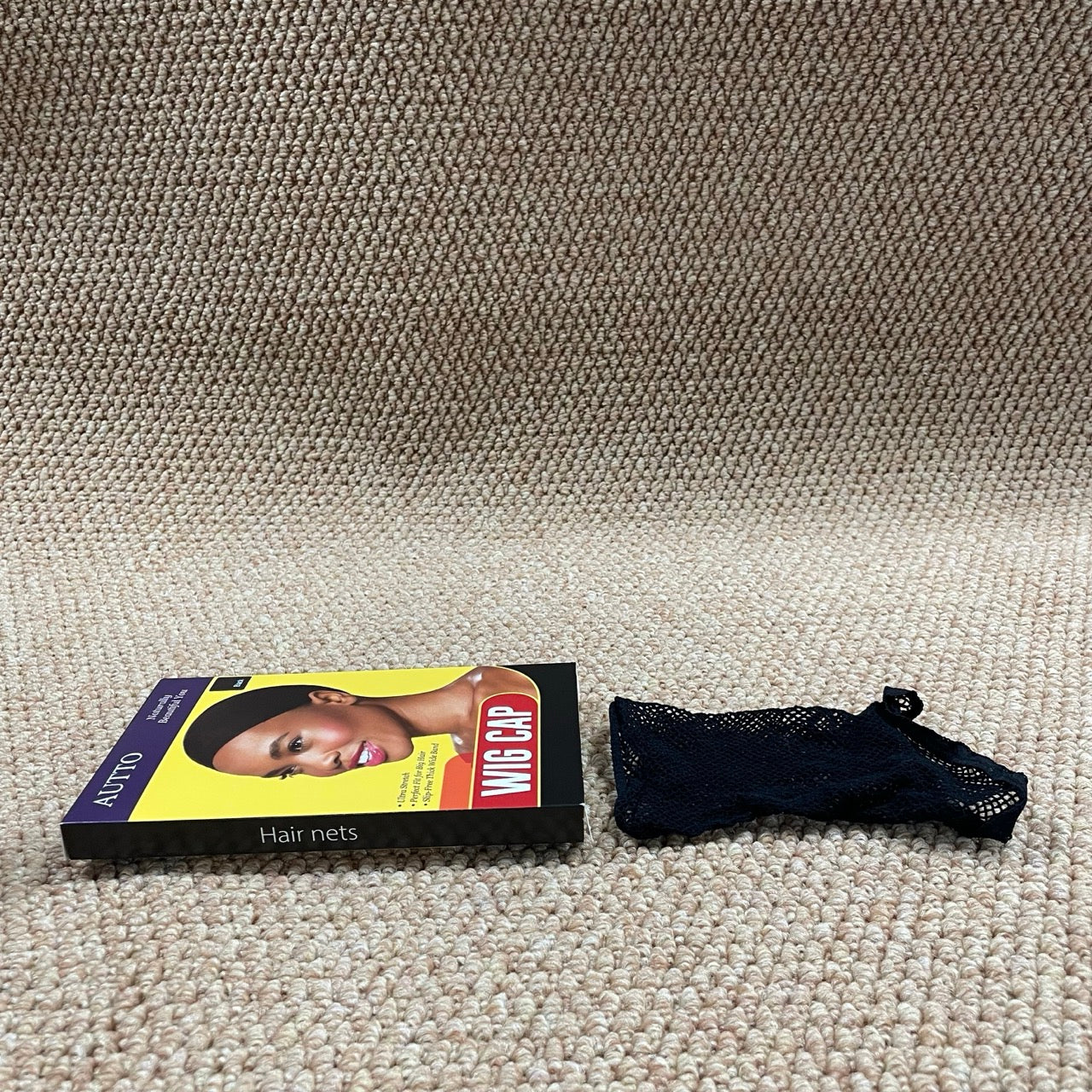 AUTTO Disposable Honeycomb Nylon Hair Nets Breathable- 100Pcs