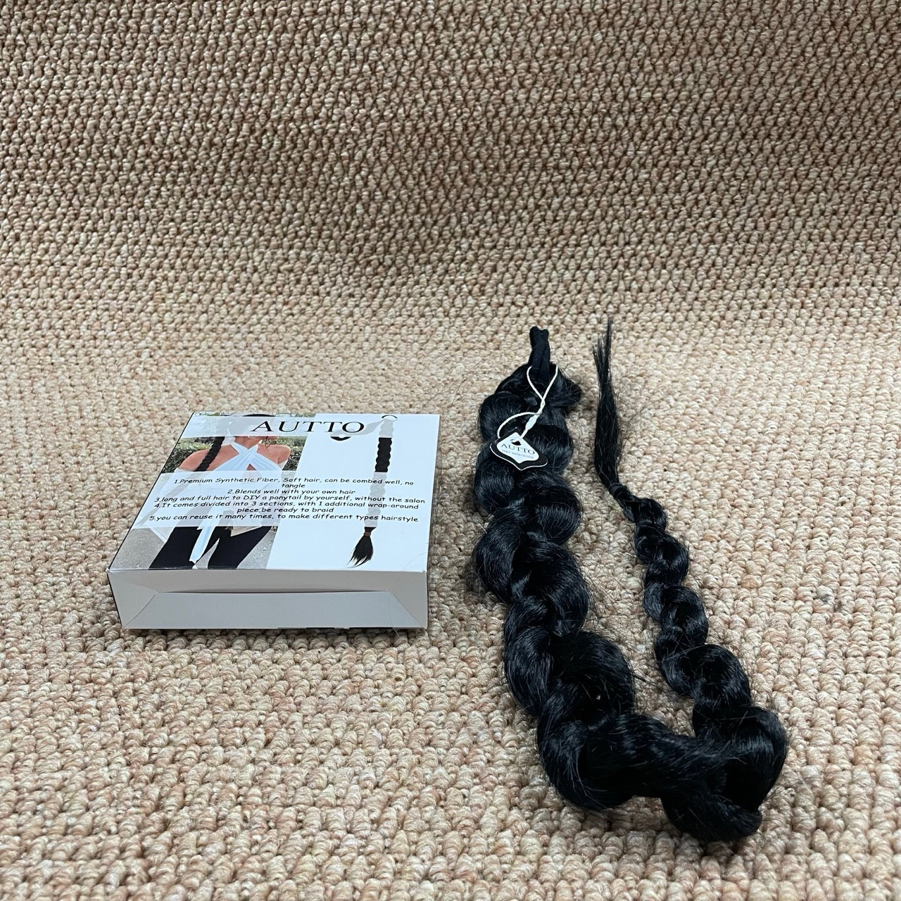 AUTTO Human Braiding Hair, Boho Braids Human Hair 1 Bundle 50g 18 Inch Deep Water Wave Bulk Human Hair for Braiding No Weft 12A Brazilian Virgin Curly Human Hair Extensions for Wet and Wavy Braiding Hair