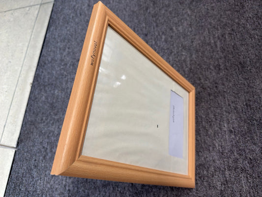 wofynovel 8x10 Picture Frames Solid Oak Wood with Mat Photo Frames for Tabletop or Wall