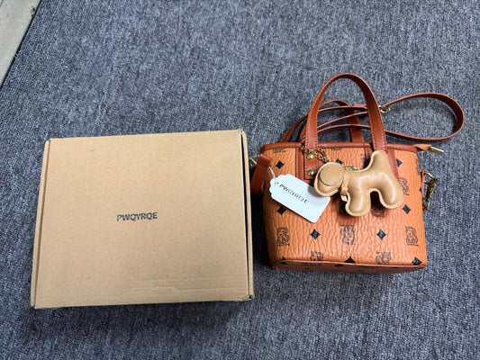 PWQYRQE Accessories Small Soft Real Leather Crossbody Handbags Purses Sling Crossover Shoulder Bag ﻿