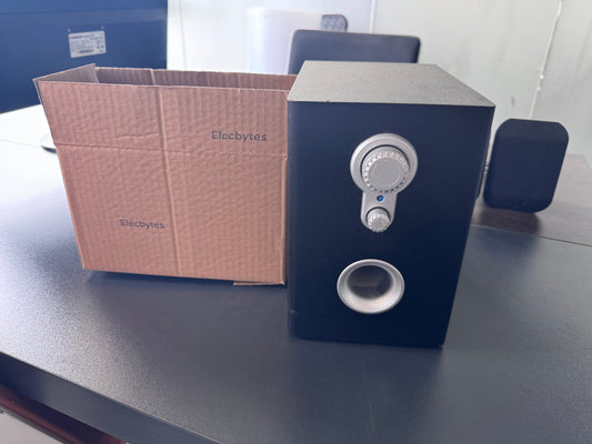 Elecbytes Active Monitor Speakers for Near Field Music Production, Bluetooth 5.3 Wireless Computer PC Monitor Gaming Bookshelf Speakers