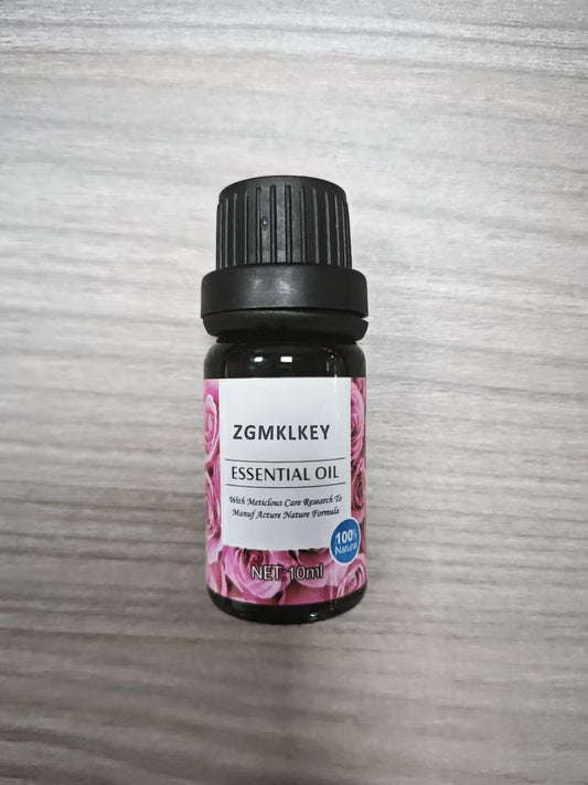 ZGMKLKEY Floral Essential Oils , Premium Pure and Natural Essential Oils, Fragrance Oil Scented Oils for Oil Diffusers 10 ML - Rose