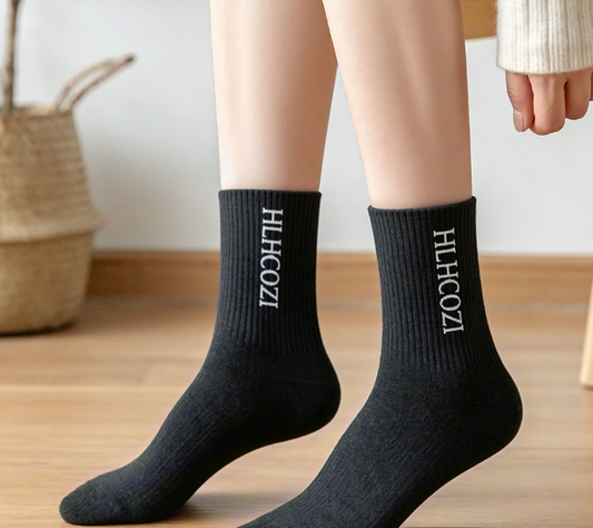 HLHCOZI Womens Mens Heated Thermal Insulated Sox Winter Thermal Socks 10-13 1 Pair