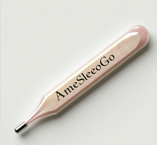 AmeSleeGoo Glass Oral Temperature Measurement Classic Digital Temperature Measurement Accurate Temperature Measurements for Families