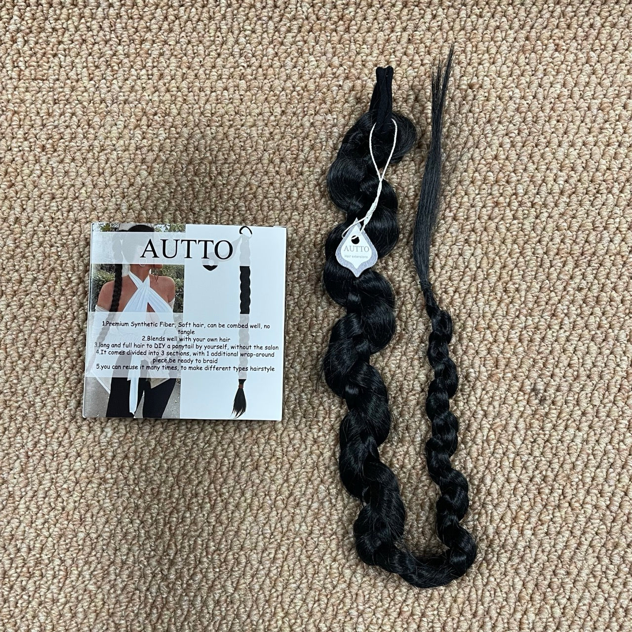 AUTTO Human Braiding Hair, Boho Braids Human Hair 1 Bundle 50g 18 Inch Deep Water Wave Bulk Human Hair for Braiding No Weft 12A Brazilian Virgin Curly Human Hair Extensions for Wet and Wavy Braiding Hair