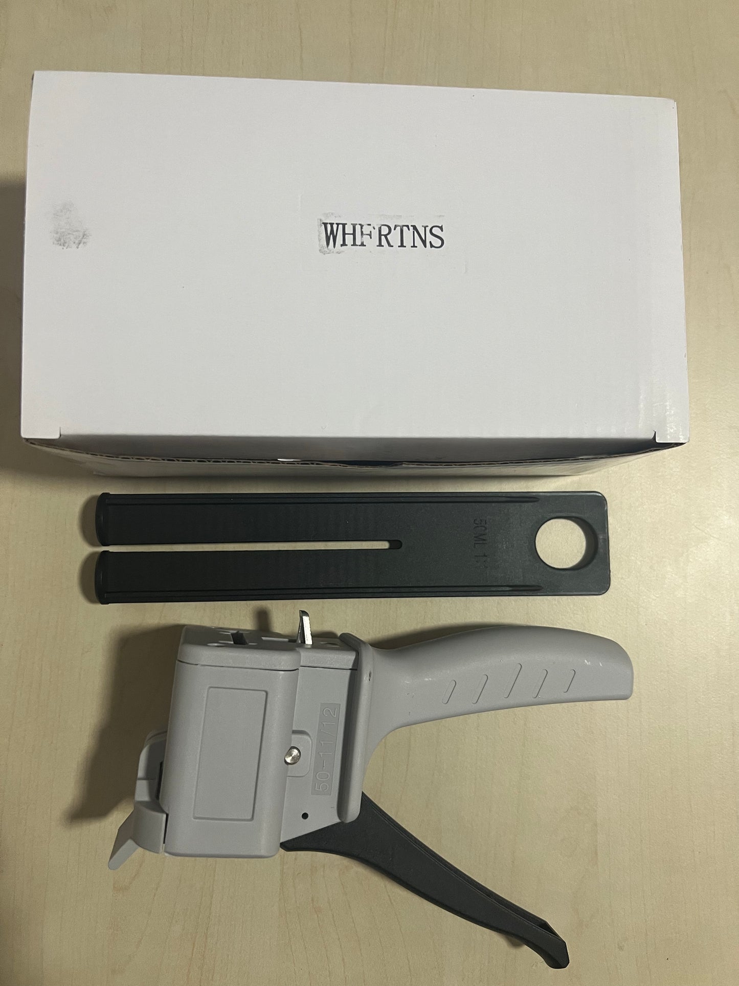 WHFRTNS 50ml AB glue Gun Twocomponent Glue Gun 1:1/2:1 Glue Gun Epoxy Sealant Glue Gun Manual Caulking Gun Applicator