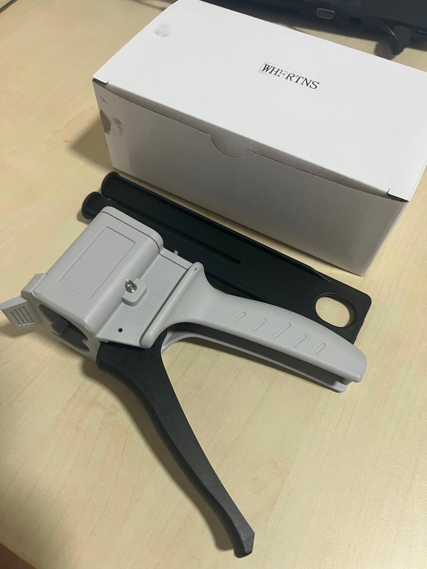 WHFRTNS 50ml AB glue Gun Twocomponent Glue Gun 1:1/2:1 Glue Gun Epoxy Sealant Glue Gun Manual Caulking Gun Applicator