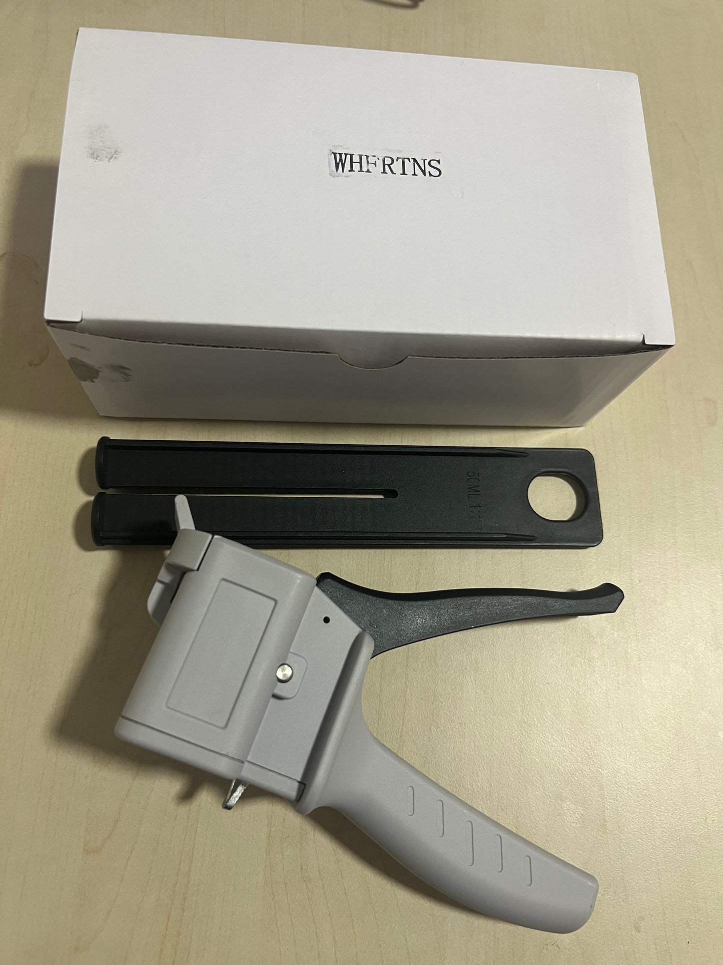 WHFRTNS 50ml AB glue Gun Twocomponent Glue Gun 1:1/2:1 Glue Gun Epoxy Sealant Glue Gun Manual Caulking Gun Applicator