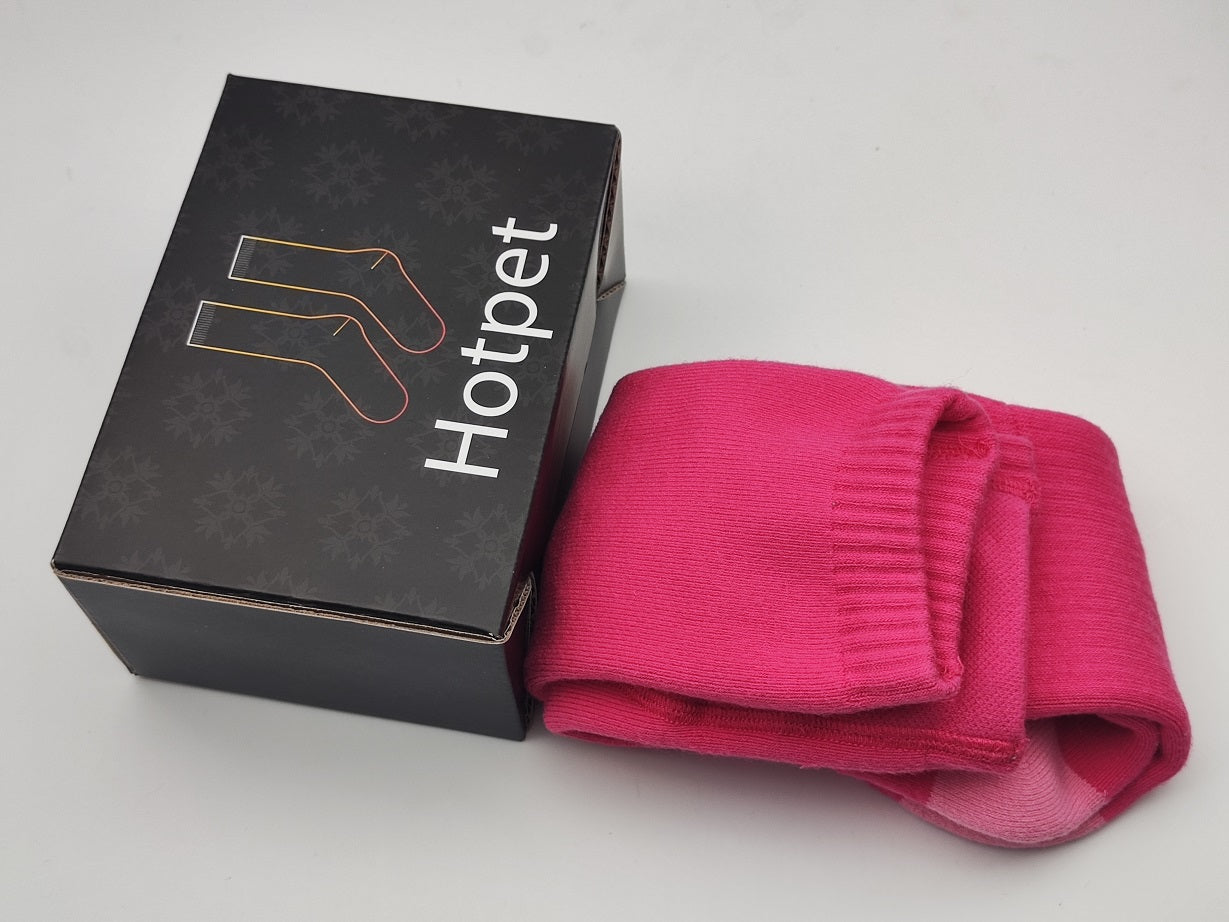 Hotpet Womens Merino Wool Thermal Socks Winter Thick Warm Hiking Cozy Crew Comfy Boot Socks